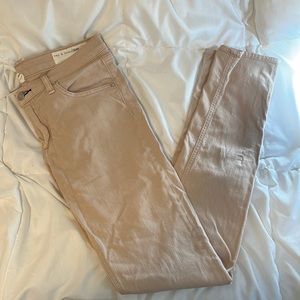Rag & Bone Tan Skinny Jeans